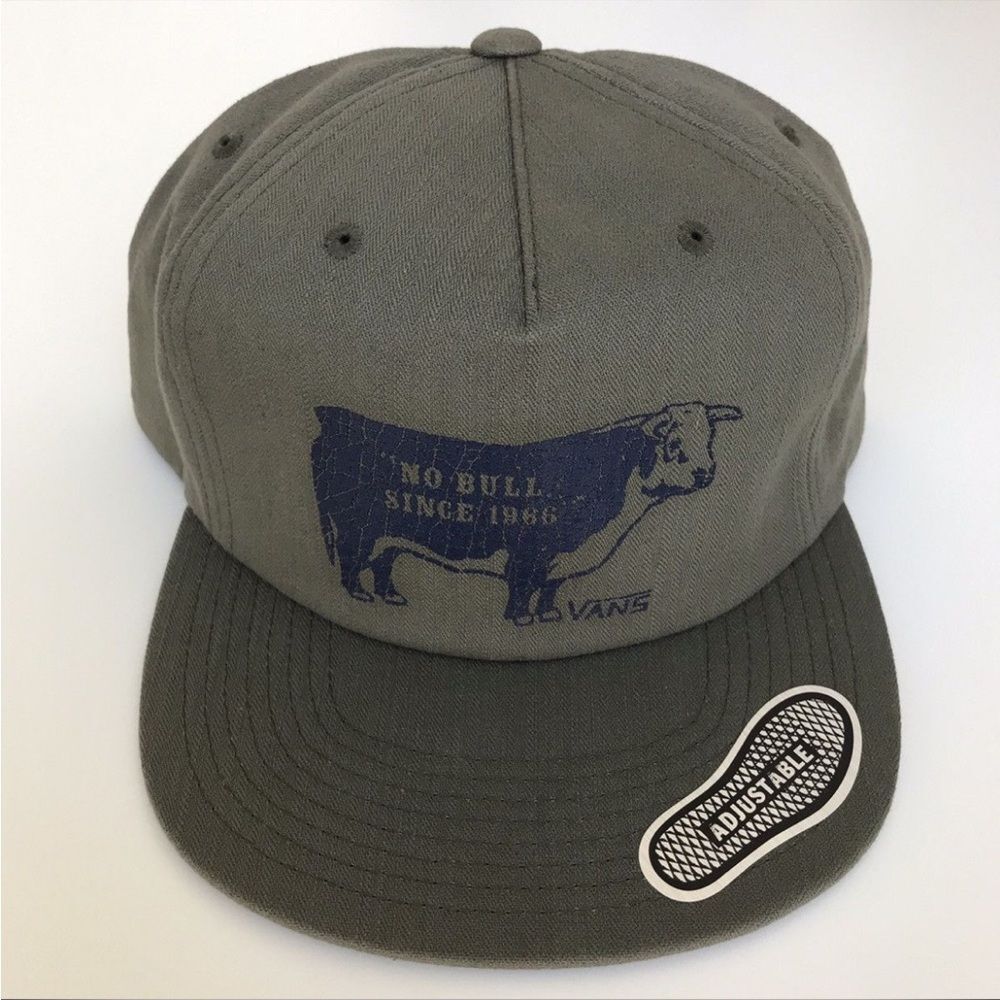 Vans Adjustable Hat - Baseball Hat - Army Green Skatewear Beach - Y2k Unisex Hat